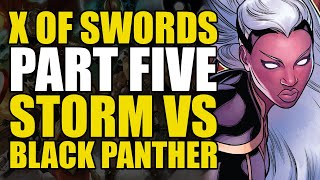 Storm vs Black Panther: Marauders/X Of Swords Part 5 | Comics Explained