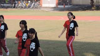 1061215四張犁國中運動會上午二年級MV流行舞社表演019