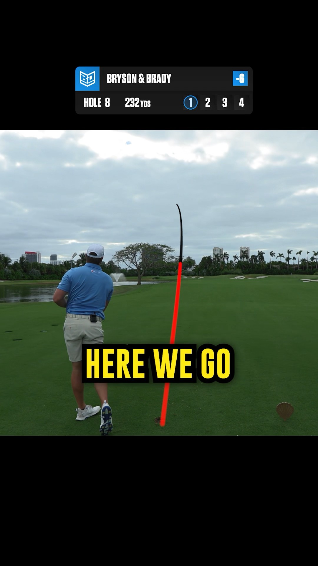 Just an easy eagle…