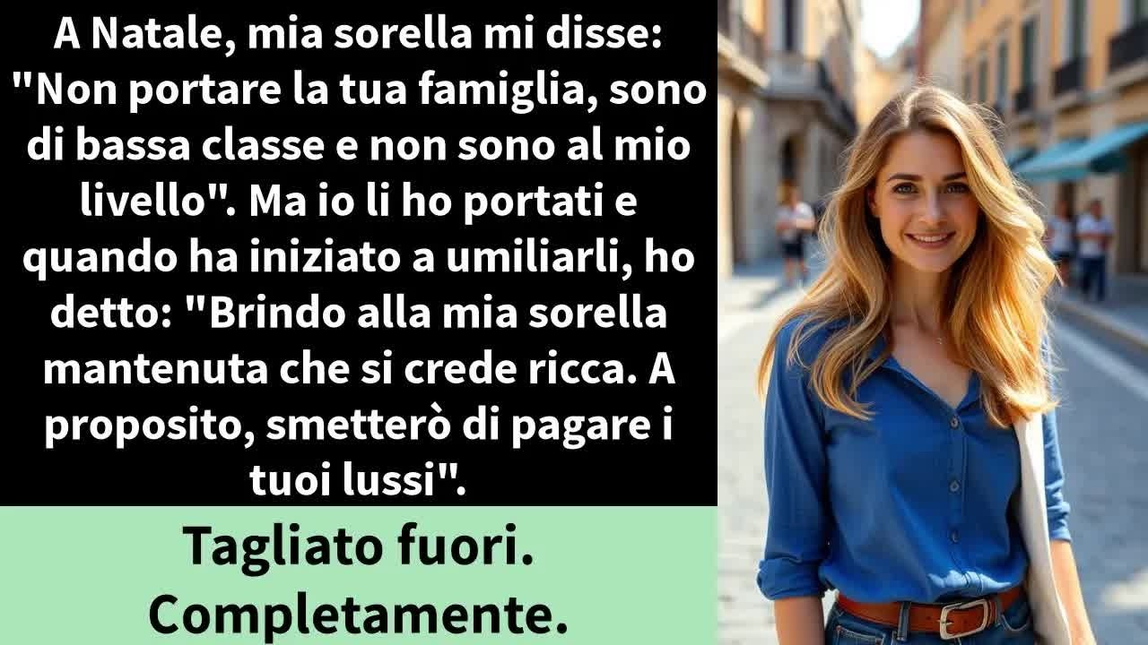 Quando Eder mi ha chiamata per il suo pranzo di Natale, non potevo immaginare cosa stesse per dire. «Non portare i tuoi figli. Sono di bassa classe e non sono al mio livello. Solo tu.» Mia...