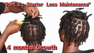 "Starter Locs Maintenance Part 2: Fixing Bumps & Perfecting the Look #LocCareTips"