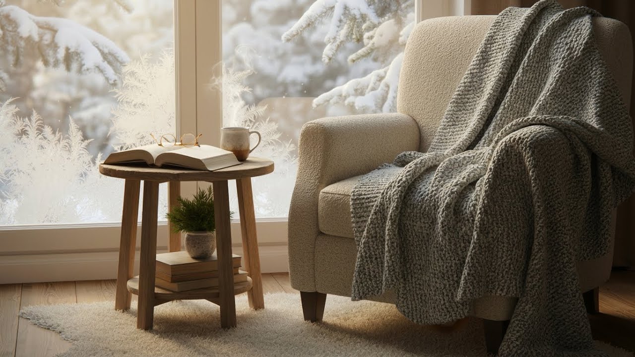 A Warm Corner of Winter | Gentle, Cozy Piano for Reading and Slow Mornings