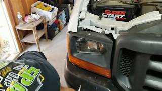 F250 Headlight Conversion And A Nissan Hardbody
