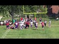 O-lineman Xadrian Wilkins catches deflected PAT, runs it in for 2