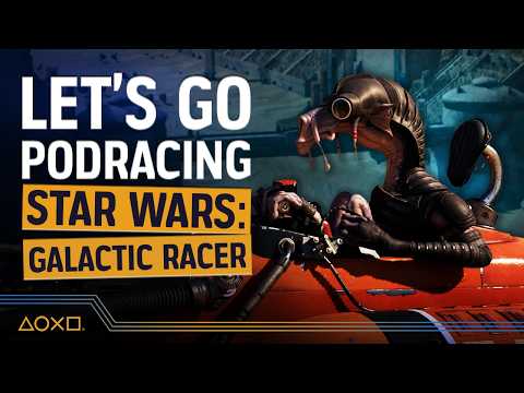 Now This is Podracing - Let's Play Star Wars: Galactic Racer | 4K PlayStation Gameplay