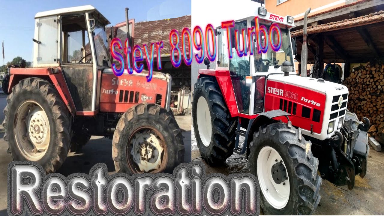 Tractor Restoration(STEYR  8090  Turbo)