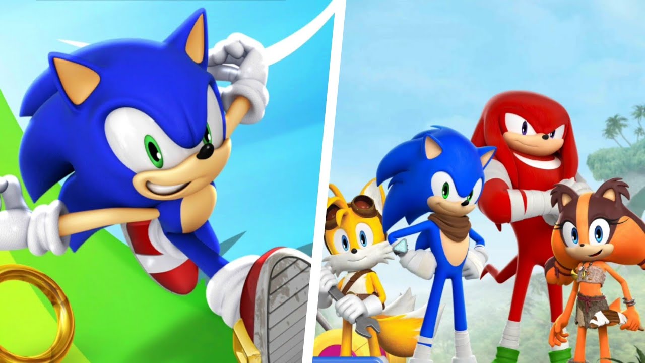 Sonic Dash vs Sonic Dash 2 - Android Gameplay - YouTube