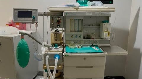 Anesthesia Machine Check for Aestiva/5 Datex Ohmeda 