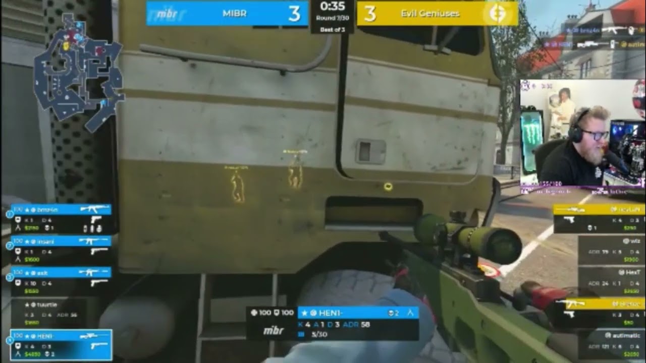 HEN1 TA EM OUTRO NÍVEL NA MIBR
