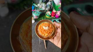 Tiny Miniature Gajar Ka Halwa 😍🥕 Indian Dessert in Mini Kitchen #shorts