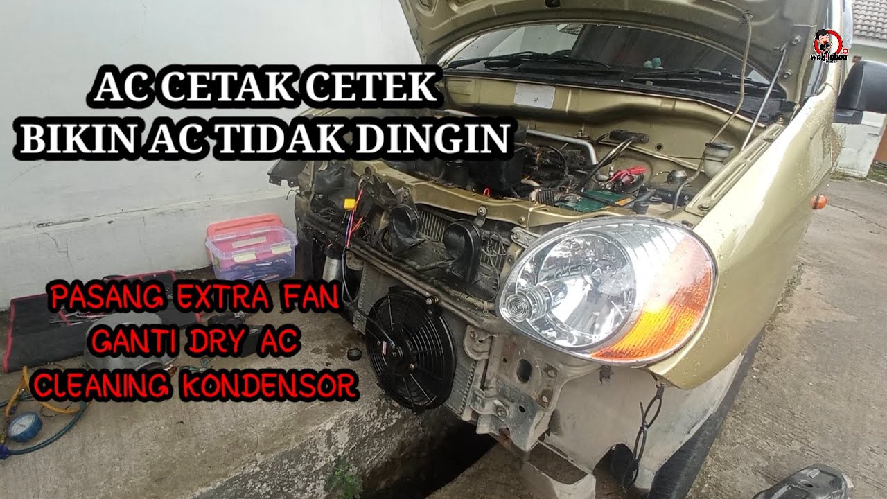 Salah satu penyebab AC cetak cetek ( cut off ) terlalu cepat || AC tidak dingin