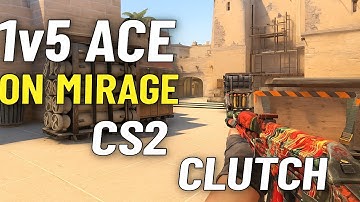 1v5 ACE on Mirage – CS2 Clutch!