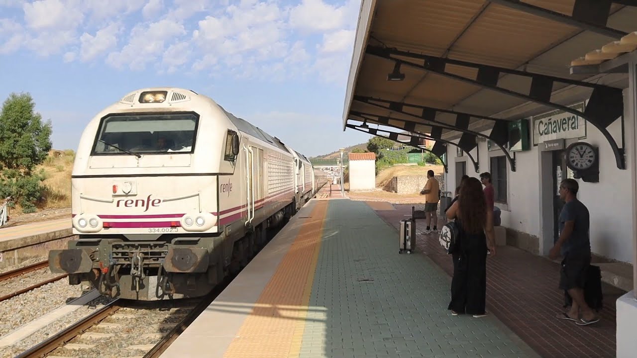 Último Talgo a Madrid vía Cañaveral y Mirabel (Cáceres) - 18/07/2022