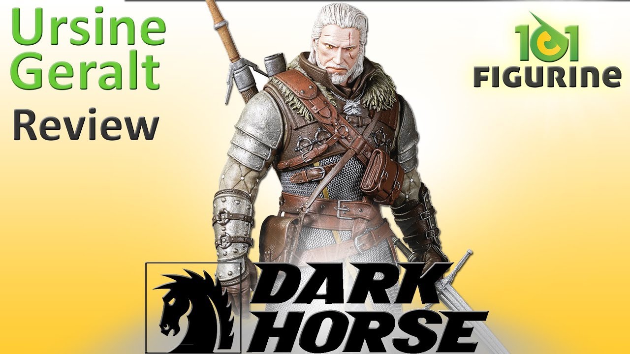 Figurine Dark Horse Figurine PVC Dark Horse The Witcher 3: Geralt Grandmaster 10 Pouces - Modèle Collection Jeu Vidéo Statues Quest