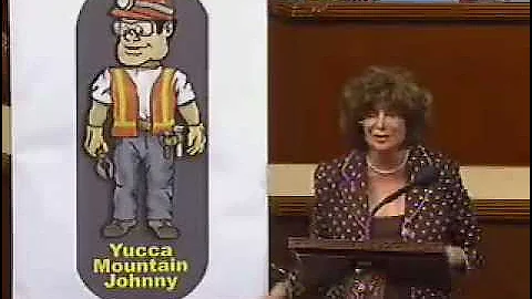 Rep. Berkley Bids Goodbye to Yucca Mountain Johnny