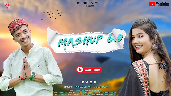 MASHUP 6.0 | New Kumauni Song | Jitendra Tomkyal | Pankaj Rawat & Twinkle Gleam | New Pahadi Song