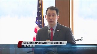 Gov. Walker breaks silence on newpresidential exploratory committee