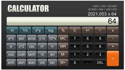 Most calculator performs 🖩 basic arithmetic such as addition, subtraction, multiplication & division