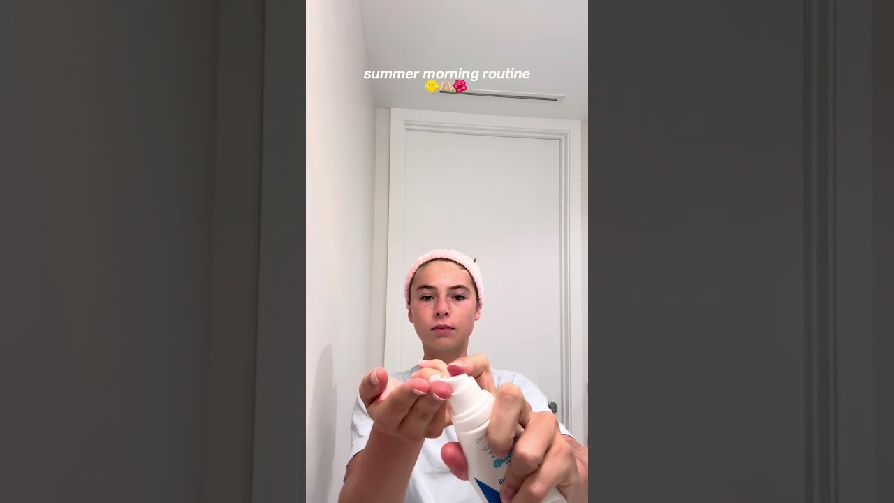 asmr summer morning routine 