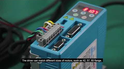 JMC NEW PRODUCT   2HSS458-EC   EatherCAT communication close loop motor driver !