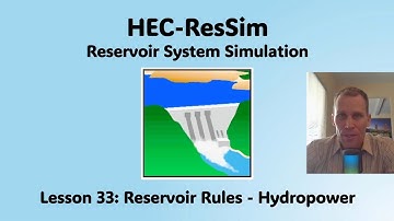 HEC ResSim Lesson 33 - Reservoir Rules - Hydropower