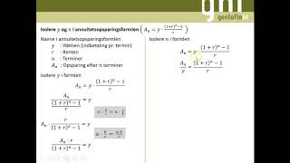 Annuitetsopsparing