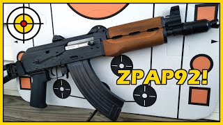 Zastava ZPAP92 First Shots & Range Fun! Ringing Some Steel!