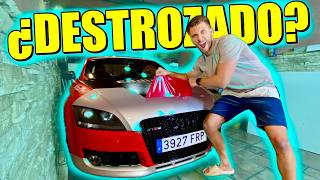 QUITÉ EL VINILO de mi Audi TT 8J… y LO ARRUINÉ 💥 (EP.1) | Cómo quitar vinilo líquido del coche