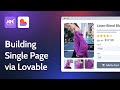Create a Dynamic Single Page in WordPress with Lovable &amp; JetEngine