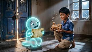 Friendly ghost | There is a ghost of a child, friend. 