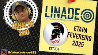 LINADE - Etapa de Fevereiro 2025 Clube de Tiro CTT300 - (TAURUS G3XL 9mm)