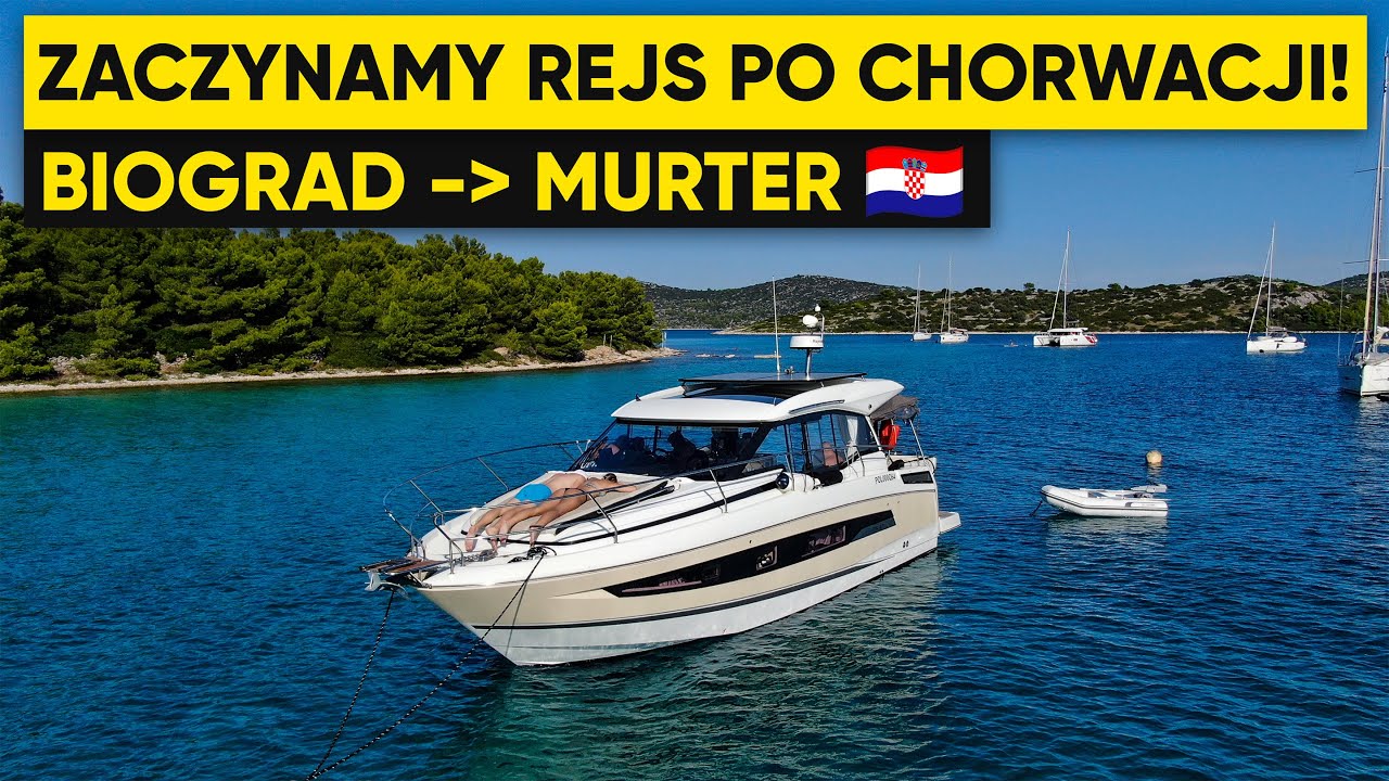 POCZĄTEK NASZEJ PRZYGODY! BIOGRAD NA MORU - MURTER | DZIEŃ #1