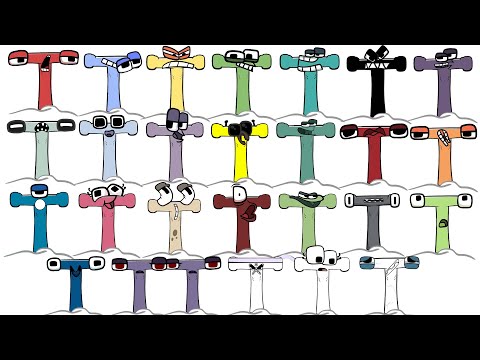 Alphabet Lore But All 26 Letters Transform T ( Full Version )