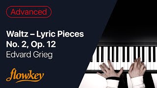 Waltz – Lyric Pieces No. 2, Op. 12 - Edvard Grieg (Piano Tutorial)
