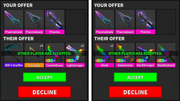 Trading this for Spectre set, I'm top and use supreme : r/MurderMystery2