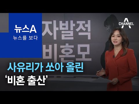 [뉴스를 보다]<strong>사유리가</strong> 쏘아 올린 ‘비혼 출산’…우리는 준비 됐나 | 뉴스A