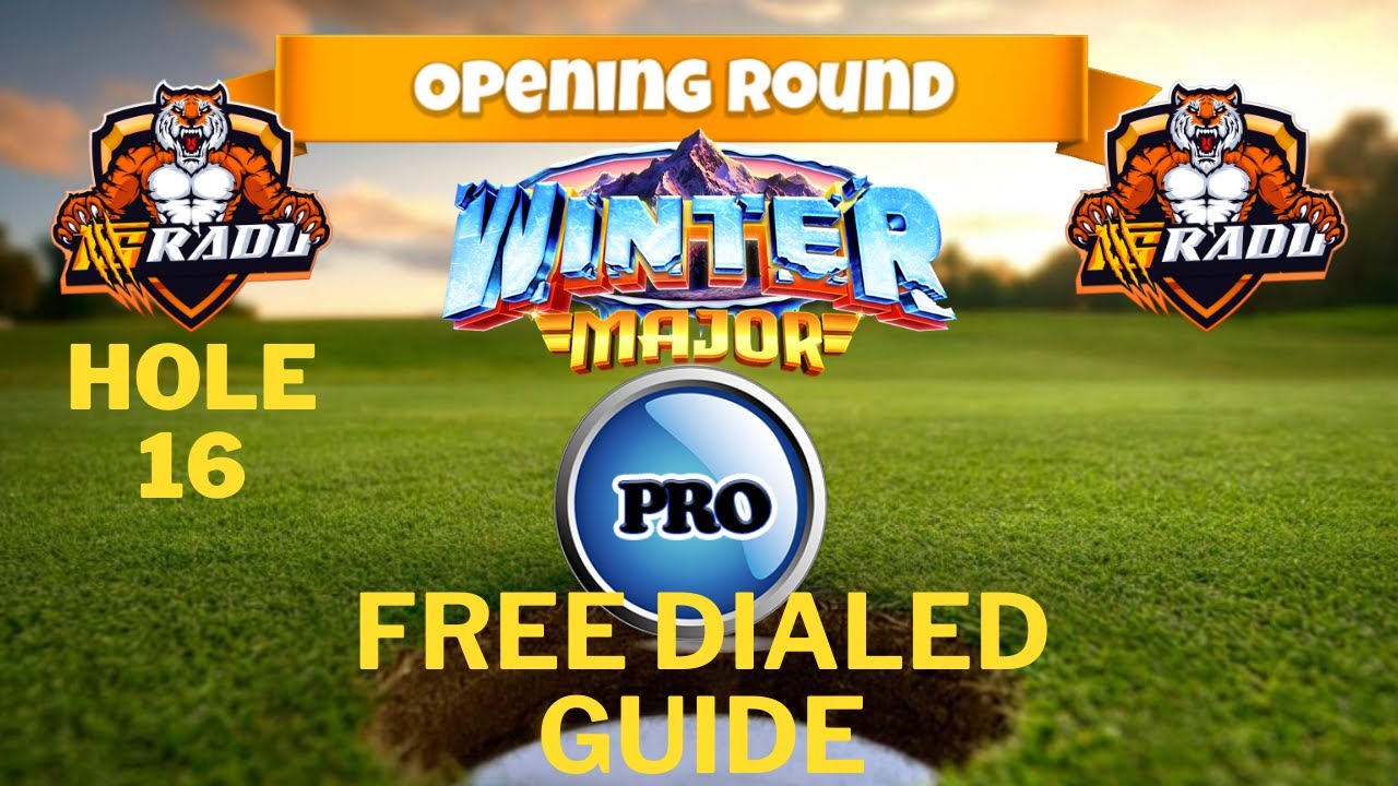 Golf Clash Winter Major Pro Opening Round Hole 16 YouTube