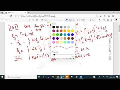 Video [Ví dụ 1- Căn bậc 2] Thêm một thí dụ chứng minh giới... - youtube
