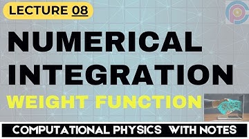 What is meant by numerical integration? | Weight function