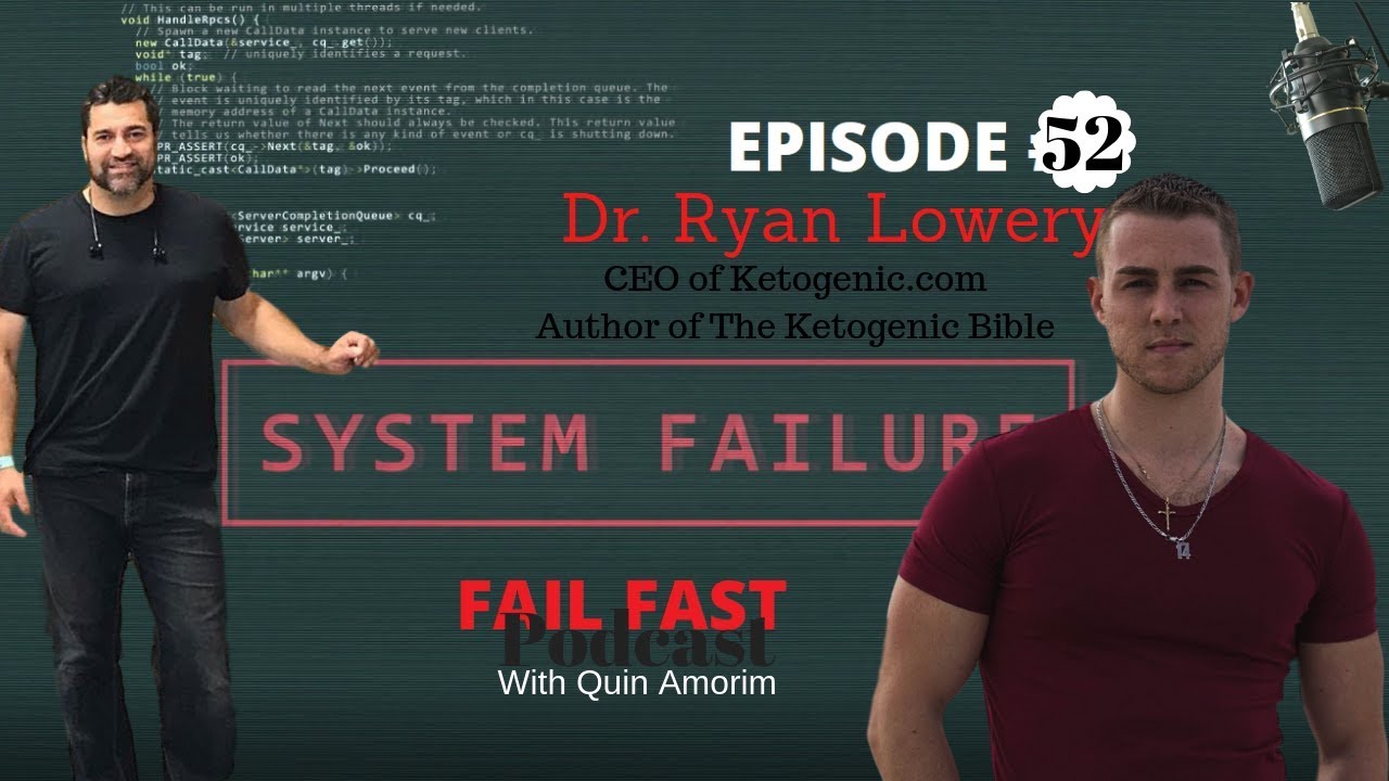Dr  Ryan Lowery CEO of Ketogenic and Author of the Keto Bible