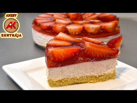 Videó: Sajttorta Eperrel