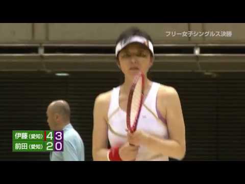 第３４回全日本バウンドテニス選手権大会/フリー女子シングルス決勝