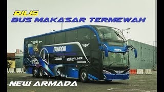 RILIS ! PERTAMA DI SULAWESI Bus Double Decker PO.PRIMADONA Karoseri New Armada