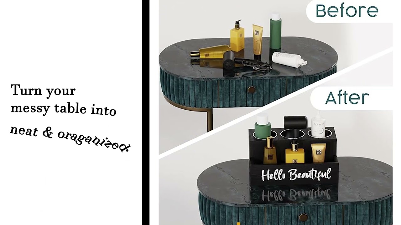 Hair tools organizer | Amazon Product Video