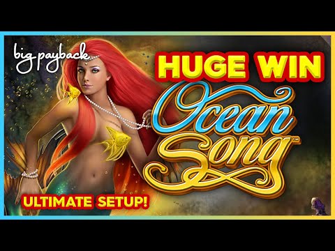 ULTIMATE SETUP & RETRIGGER! Ocean Song Slot - GUARANTEED BIG BONUS WIN!