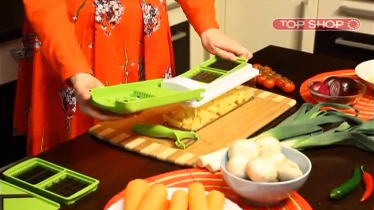 Овощерезка Nicer dicer plus Найсер дайсер плюс оптом - YouTube