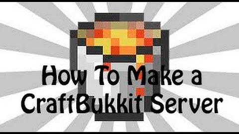 How to make a craftbukkit 1.5.1 server.