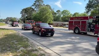 HCFR: Crews battling house fire along Highway 544; Socastee-bound traffic blocked