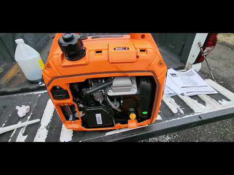 Break-in Oil Change On My WEN 2350W Inverter Generator