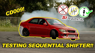 Testing out my new Sequential Shifting CD009!??